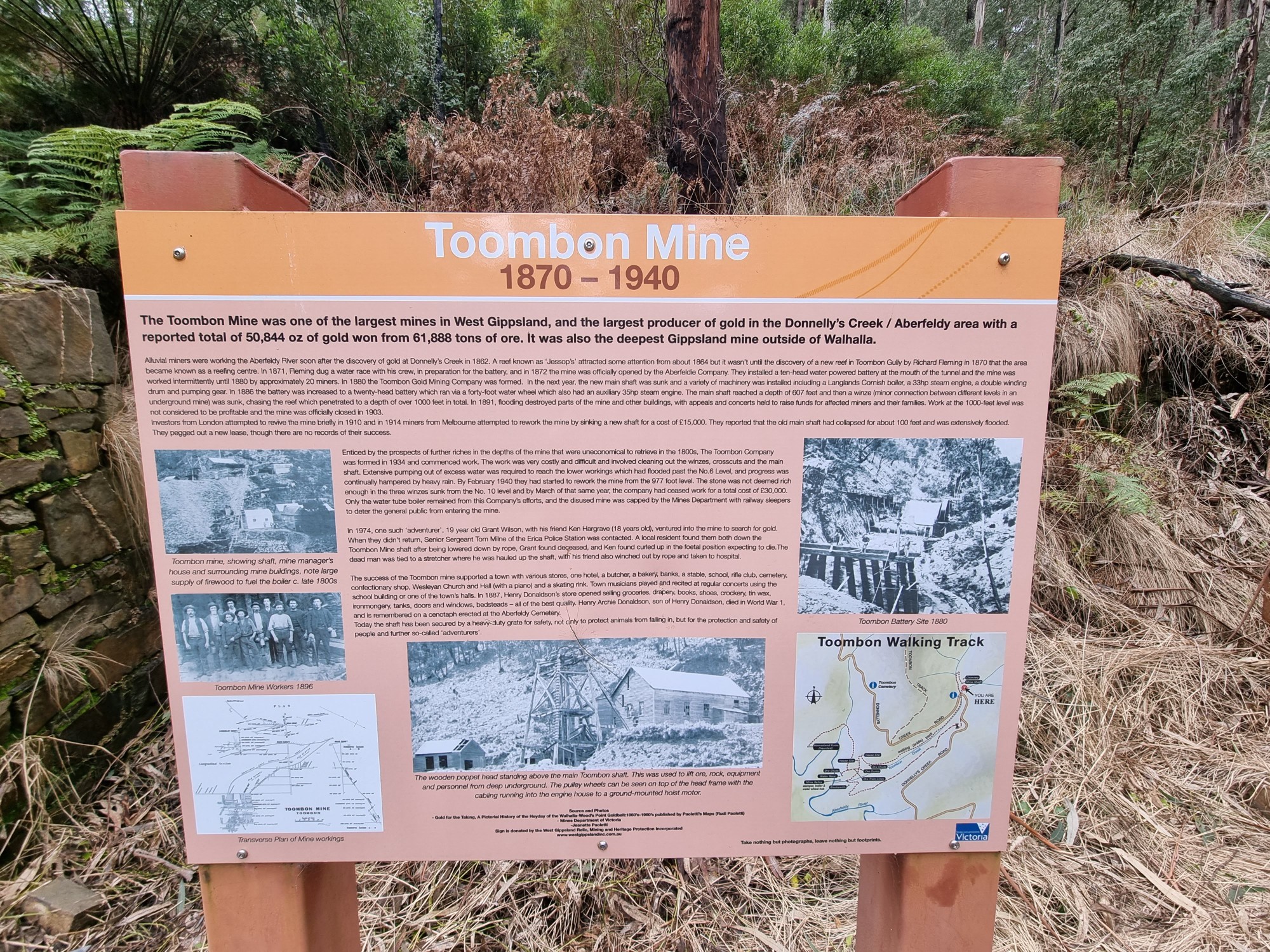 Toombon Mine_Historic Ruins_West Gippsland